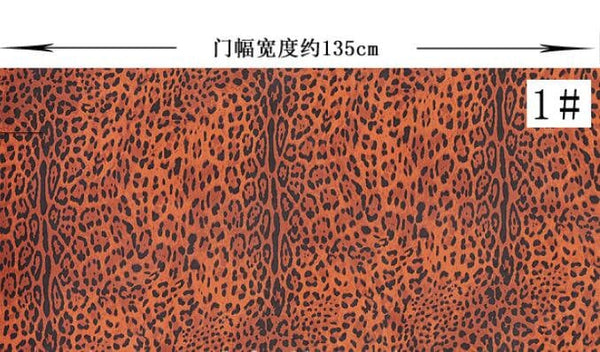 ON SALE, 6 Color High quality silk chiffon fabric, thin silk chiffon fabric, leopard style silk chiffon, leopards fabric