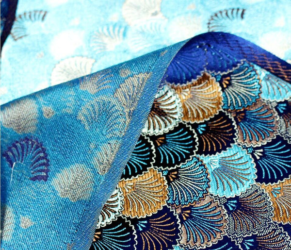 High quality brocade fabric, jacquard fabric, shell style fabric, by the yard