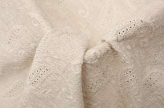 High quality embroidered cashew pattern fabric, cotton fabric, by the yard