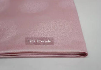 Light pink color brocade fabric,  wide jacquard fabric by the yard-59"wide