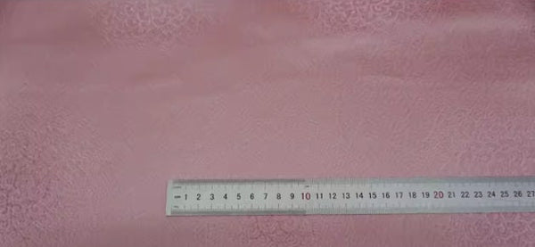 Light pink color brocade fabric,  wide jacquard fabric by the yard-59"wide