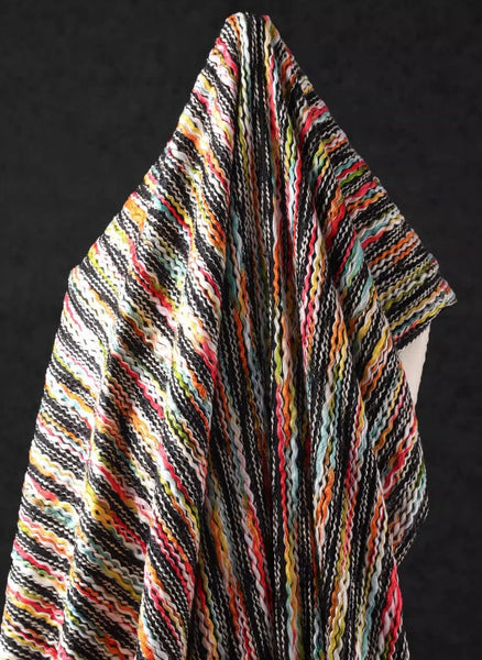 ON SALE, Tree bark style fabric orange yellow color knitting texture fabric coat fabric bag jacket designer fabric fabric by the yard