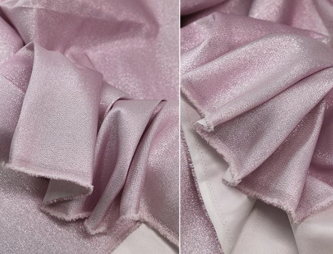 Purple silver color fabric, jacquard fabric, for 10 yards long,
