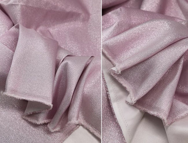 Purple silver color fabric, jacquard fabric, for 10 yards long,