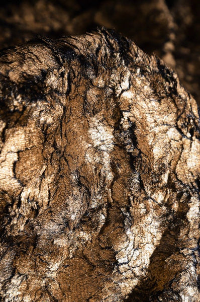 Grey black/ gold black color fur and woolen fabric, texture fabric, faux fur fabric, jacket dress, cosplay dress fabric