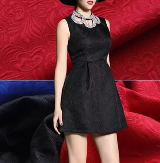 Jacquard fabric, new butterfly relief flower style fabric,  polyester cotton jacquard fabric,