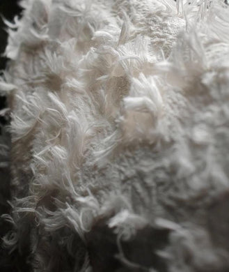 ON SALE, Cream white color jacquard fabric,  high quality feather jacquard fabric, tassels fabric, creative dress fabric, fabric by the yard