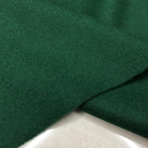 Hunter green color fabric, wool fabric, Autumn fabric, coat fabric, fabric by the yard