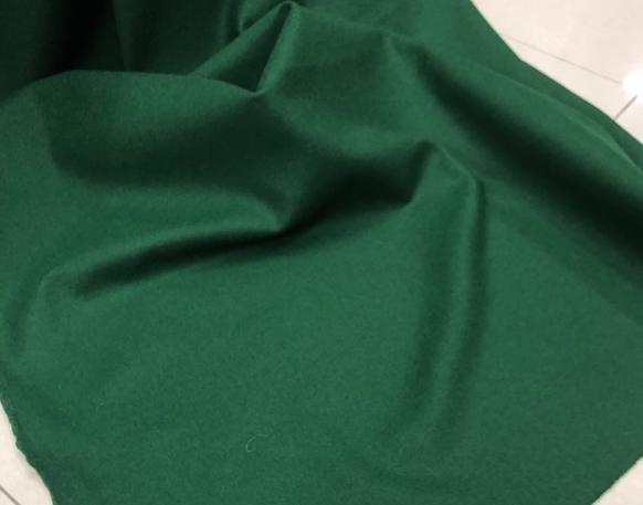 Hunter green color fabric, wool fabric, Autumn fabric, coat fabric, fabric by the yard
