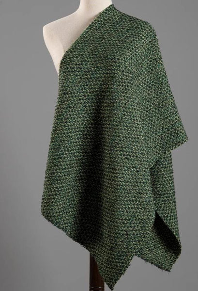 Dark green/brown black color tweed fabric, tweed fabric, suit dress fabric, Autumn dress fabric, by the yard
