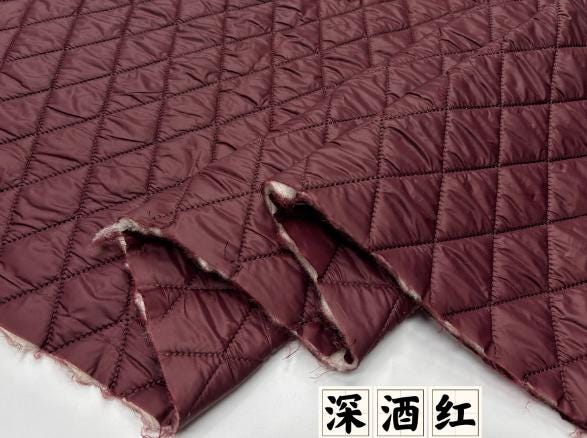 High Quality  Autumn and Winter Thin Wool Lining Fabric, Three-layer Cotton Lining Fabric, Quilted Lining, Inner Fabric, Alpaca Wool Lining