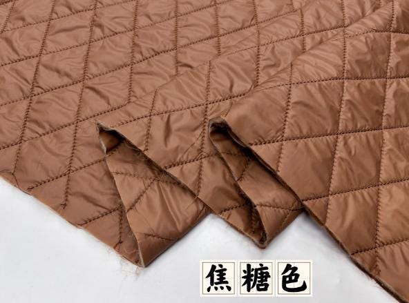 High Quality  Autumn and Winter Thin Wool Lining Fabric, Three-layer Cotton Lining Fabric, Quilted Lining, Inner Fabric, Alpaca Wool Lining
