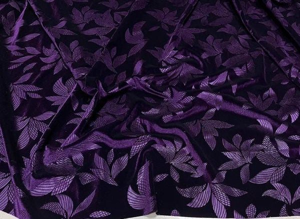 ON SALE, Purple/Wine red color velvet fabric, stretch velvet fabric, thicken velvet fabric,