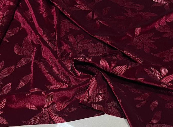 ON SALE, Purple/Wine red color velvet fabric, stretch velvet fabric, thicken velvet fabric,