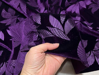 ON SALE, Purple/Wine red color velvet fabric, stretch velvet fabric, thicken velvet fabric,