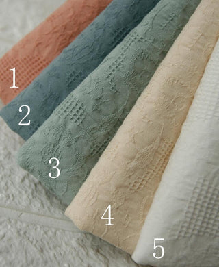 5 Color Cotton fabric, embroidered style cotton fabric, cosplay dress fabric, by the yard