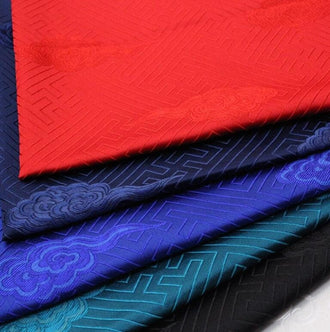 5 Color Brocade fabric, jacquard fabric, cloud style fabric, cosplay dress fabric, by the yard