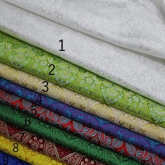9 Color brocade fabric, jacquard fabric, cosplay dress fabric, by the yard