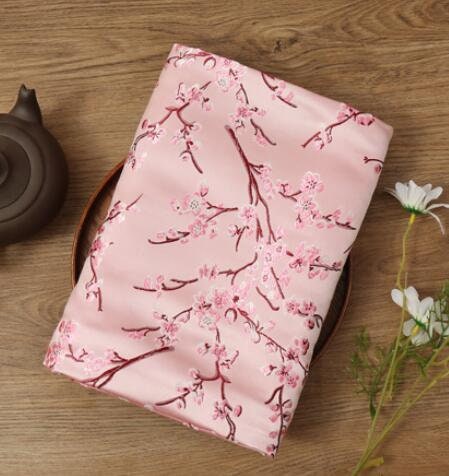 3 Color Chinese style jacquard fabric, brocade fabric, plum blossom fabric, by the yard-59inches wide
