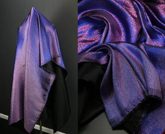 Colorful gradient flash jacquard fabric, star sky blue purple color jacquard, stage decor fabric, designer fabric, fashion jacquard fabric