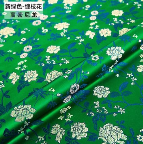 4 Color green color brocade fabric, jacquard fabric, fashion bbrocade fabric, by the yard-59inches wide