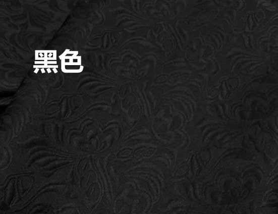 Sale,  Black/Purple/Off-white/Navy Blue Fabric, Embossed Style Jacquard Fabric, Wedding Dress, Brocade Fabric, For Party dress