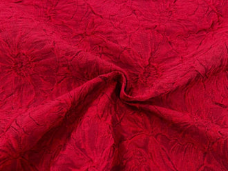 High QualityJacquard Fabric, Red Color Jacquard Fabric, Wedding Jaquard fabric, Jacket Fabric, by the yard