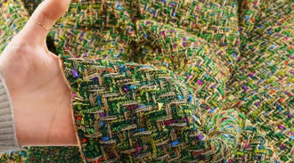 Spring and Autumn Fabric, Tweed Fabric, Thicken Fabric, by the yard