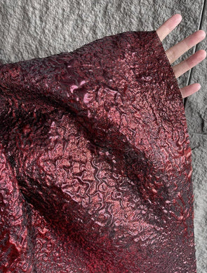 20%OFF-Fashion jacuqard fabric, black red style jacquard fabric, wedding fabric, by the yard