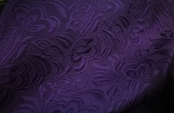 3 Color High quality jacquard fabric, purple/black/off-white color jacquard fabric, wedding jacquard fabric, wedding jacket tie fabric