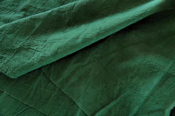 SALE, Pure Color Fabric, Green Color Cotton Fabric, Fabric by the yard