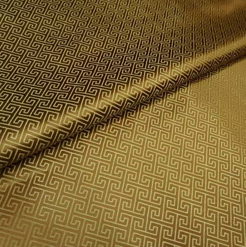 Camel Brown brocade fabric, jacquard fabric, Chinese costume fabric, by the yard