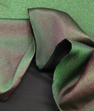 Green red color jacquard fabric, Rainbow gradient jacquard fabric,  brocade fabric, stage decor fabric, background fabric