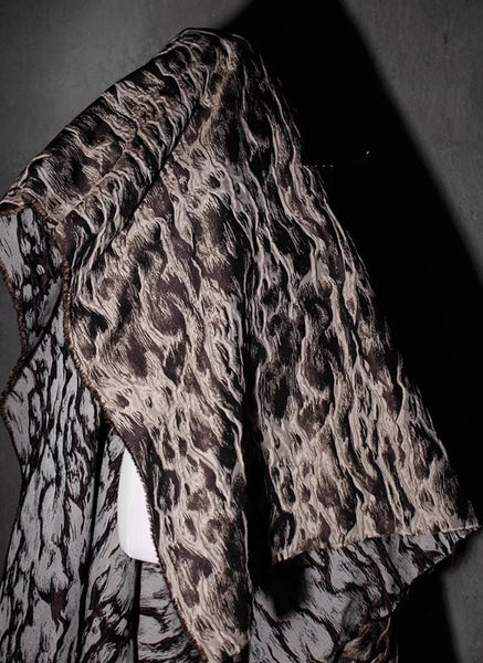 Vintage bark texture fabric brown fabric jacquard fabric fabric by the yard