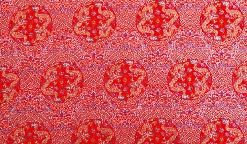 Chinese Traditional Auspicious Patterns Fabric, Dragon Style Brocade Fabric, Jacquard Fabric, Lucky Pattern Fabric