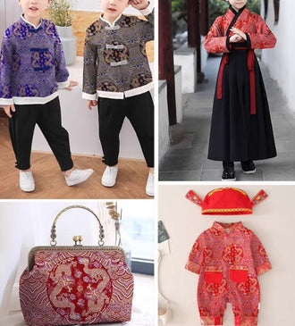 Chinese Traditional Auspicious Patterns Fabric, Dragon Style Brocade Fabric, Jacquard Fabric, Lucky Pattern Fabric