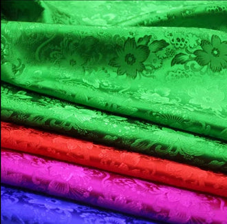 Chinese style fabric cheongsam fabric brocade satin fabric cushion fabric, beautiful meaning  pattern fabric