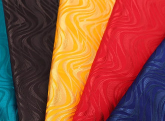 Chinese Traditional Auspicious Patterns Fabric, Wave Pattern Brocade Fabric, Jacquard Fabric, Lucky Pattern Fabric, Vest Fabric