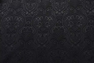 High quality jacquard fabric, black  color jacquard fabric, wedding dress fabric, for jacket dress, by the yard