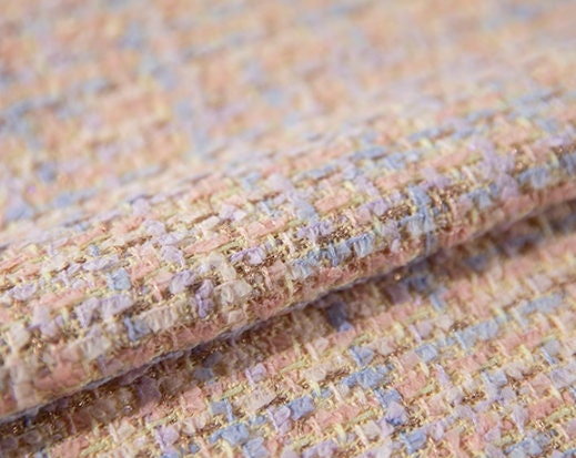 5Color Thicken fabric, woven tweed fabric, Autumn fabric, by the yard