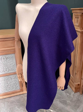 Autumn/Winter fabric purple blue knitted wool fabric set dress pants fabric