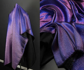 For 10 yards-Blue purple color jacquard fabric, gradient jacquard fabric,  brocade fabric, wedding decor fabric, background fabric