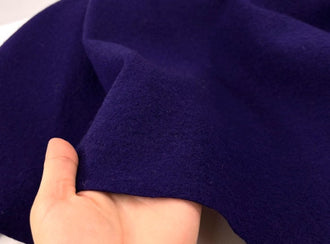 Autumn/Winter fabric purple blue knitted wool fabric set dress pants fabric
