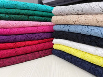 SALE, 15 Color lace fabric, hollowed out embroidery lace, cotton lace fabric, wedding dress fabric