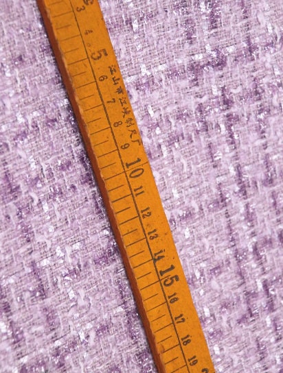 Custom listing-Pink white color fabric, woven tweed fabric, Autumn fabric, for 6 yards