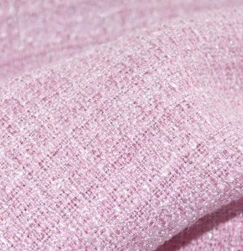 Summer dress fabric, woven tweed fabric,  silver silk thread soft and thin woven fabric,  suit dress fabric, by the yard