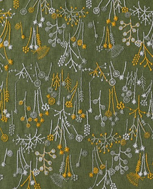 Wholesale fabric, 4 Color Ramie plant embroidery fabric, wedding decor fabric, curtains fabric, fabric by the yard