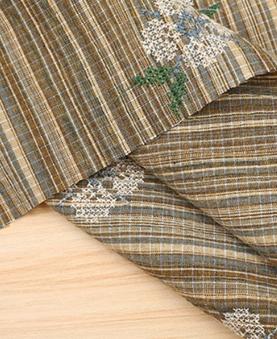 Wholesale fabric, High quality stripe fabric, cotton fabric, micro elastic plain embroidered fabric, tablecloth, handbag, handmade fabric