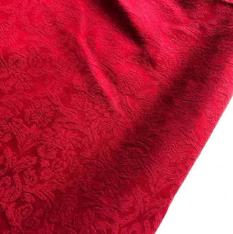 5 Color Red/dark green/black/navy blue/dark red color Double sided jacquard fabric, soft jacquard fabric, jacket fabric, by the yard