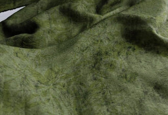 Summer dress fabric, vintage green, grass and wood dyed fabric, Tencel fabric, soft summer shirt fabric, dress designer fabric